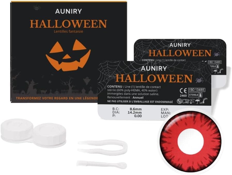 Halloween contact lenses